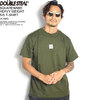 DOUBLE STEAL SQUARENAME HEAVY WEIGHT S/S T-SHIRT -KHAKI- 902-14030画像