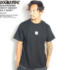 DOUBLE STEAL SQUARENAME HEAVY WEIGHT S/S T-SHIRT -BLACK- 902-14030画像