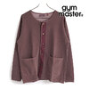 gym master ピグメントリップルノーカラーカーデ ボルドー G733602画像