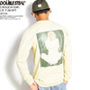 DOUBLE STEAL CROUCH GIRL L/S T-SHIRT -BEIGE- 914-14080画像
