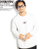 DOUBLE STEAL OLD SCHOOL FONT L/S T-SHIRT -ASH- 914-12035画像