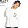 DOUBLE STEAL FABRIC POCKET L/S T-SHIRT -WHITE/STAR- 914-14061画像