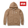 HELLY HANSEN HH Logo Full-zip Sweat Hoodie PINE BARK HE32160画像