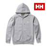 HELLY HANSEN HH Logo Full-zip Sweat Hoodie MIX GREY HE32160画像