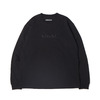 atmos EMBROIDERY LOGO LS TEE BLACK MAT21-A028画像