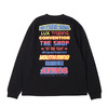 atmos RACING LOGO LS TEE BLACK MAT21-A031画像