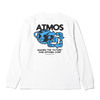 atmos EARTH LS TEE WHITE MAT21-A026画像
