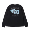 atmos EARTH LS TEE BLACK MAT21-A026画像