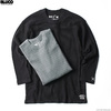 BLUCO 2PAC THERMAL SHIRTS -football- B-PACK (BLK/SLT) OL-018-021画像