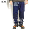FDMTL BORO PATCHWORK PANTS RINCE INDIGO FA21-PN35R画像