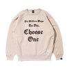 APPLEBUM Choose One Crew Sweat SAND画像