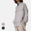 marka W POCKET BAND COLLAR SHIRT - STRIPE VIELLA - M21D-03SH01C画像