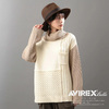 AVIREX TURTLE COLOR COMBINATION KNIT TOPS 6214024画像