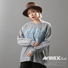 AVIREX DENIM COMBINATION SWEAT SHIRT 6213164画像
