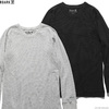 ROARK REVIVAL REUSE 2PACK THERMAL TEE (H.GRY/BLK) RTJPK750画像