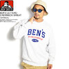 BEN DAVIS BEN'S LETTERD CREWNECK SWEAT -OATMEAL- C-1780058画像