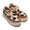 UGG Marin Slip On Cow Print CHESTNUT 1120721-CHE画像