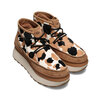 UGG Marin Bootie Cow Print CHESTNUT 1121811-CHE画像