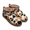 UGG Classic Ultra Mini Cow Print CHESTNUT 1123630-CHE画像