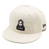 NEW ERA X-girl 9FIFTY マイクロ コーディロイキャップ IVORY画像