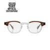 JULIUS TART OPTICAL AR 44-24 - BROWN CRYSTAL BROW / CLEAR -画像