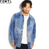 FDMTL PATCHWORK COVERALL JACKET 3YR WASH FA21-JK35U画像
