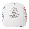 Schott GRATEFUL DEAD LS TEE DANCING SKELETON WHITE 3113146画像