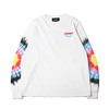 atmos TIE-DYE SLEEVE TEE WHITE MAT21-A021画像
