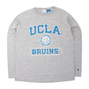 Champion MADE IN USA T1011 RAGLAN LONG SLEEVE T-SHIRT UCLA OXFORD GREY C5-U404-070画像