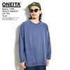 ONEITA 2020's TYPE HEAVY WEIGHT L/S TEE -BLUE- 0123-023画像