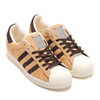 adidas Originals SUPERSTAR DOG atmos "HACHIKO" FOCUS ORANGE/DARK BROWN/OFF WHITE GW3471画像