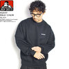BEN DAVIS HEAVY SWEAT CREW -BLACK- C-1780045画像