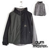 gym master RVナイロンウィンドブレイクフードジャケット ノトーンCRZ/グレー G518667-90画像