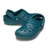 crocs Classic Lined Clog Evergreen 203591-375画像