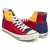 CONVERSE ALL STAR US VS-COLORBLOCK HI YELLOW / NAVY / RED 31305260画像