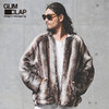 GLIMCLAP Eco fur fabric collar-less jacket 11-033-GLA-CB画像