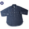 POST OVERALLS 3208 De Luxe 5 oz DENIM SHIRTS indigo画像