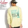 COOKMAN LONG SLEEVE T-SHIRTS LADY LIBERTY -BEIGE- 231-13101画像