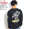 COOKMAN LONG SLEEVE T-SHIRTS SKATING BURGER -BLACK- 231-13105画像