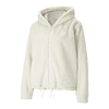 PUMA CLASSICS FAUX FUR FULL-ZIP HOO BEIGE 531606-73画像