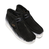 Clarks Wallabee Boot Blk/White BLACK/WHITE 26163077画像