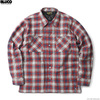 BLUCO QUILTING SHIRTS (RED) OL-046-021画像