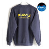 KAVU TOW SWEAT BLUE 19821515画像