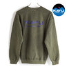 KAVU TOW SWEAT OLIVE 19821515画像