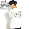 The Endless Summer TES WHEELIE BUHI CREWNECK SWEAT -WHITE- FH-1774328画像