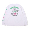 DC SHOES 21 GRAPHICS PRINT LS WHITE DLT214024-WHT1画像