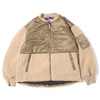 THE NORTH FACE PURPLE LABEL Wool Boa Fleece Denali Jacket Beige NA2151N-BE画像