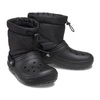 crocs Classic Lined Neo Puff Boot Black/Black 206630-060画像
