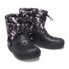 crocs Classic Lined Neo Puff Tie-Dye Boot Black 207328-001画像