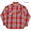 SUGAR CANE TWILL CHECK L/S WORK SHIRT SC28746画像
